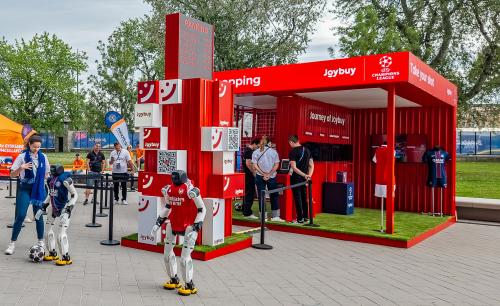 Joybuy standdesign | UEFA döntő | Budapest | 2026