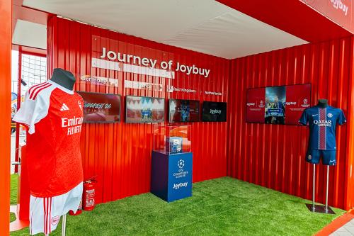 Joybuy standdesign | UEFA döntő | Budapest | 2026