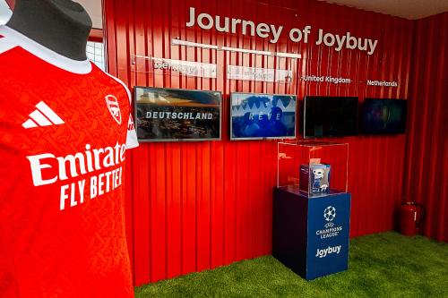 Joybuy standdesign | UEFA döntő | Budapest | 2026