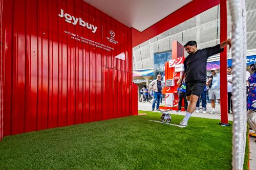 Joybuy standdesign | UEFA döntő | Budapest | 2026