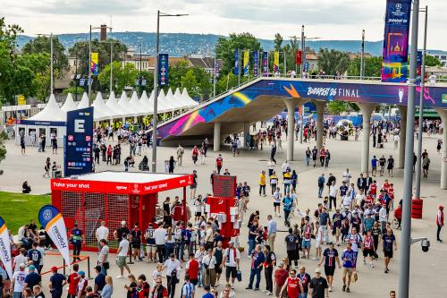 Joybuy standdesign | UEFA döntő | Budapest | 2026